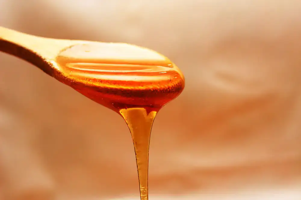 Summer Amber honey jar
